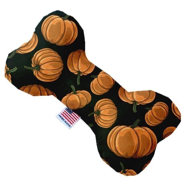 Pumpkin Patch 10 in. Stuffing Free Bone Dog Toy, Mirage Pet Products, Mfr#: 1336-SFTYBN10